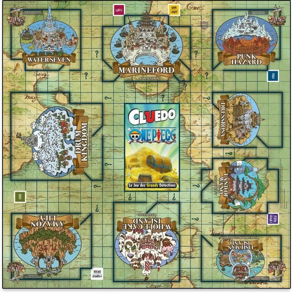 Mannen med jåen Winning Moves Cluedo One Piece